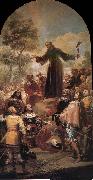 Francisco Goya St Bernardino of Siena preaching before Alfonso V of Aragon oil painting picture wholesale